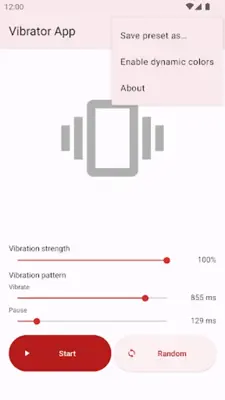 Vibrator App android App screenshot 10