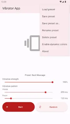 Vibrator App android App screenshot 1