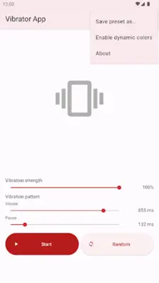 Vibrator App android App screenshot 3