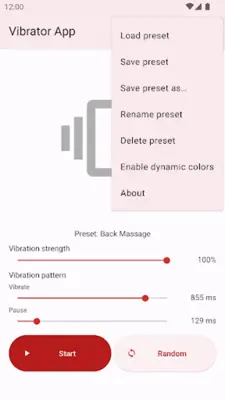 Vibrator App android App screenshot 8